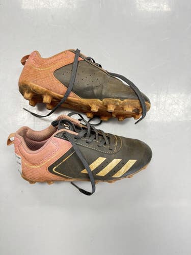 Used Adidas Soccer Cleats Grey Junior 01 11860-S000306561