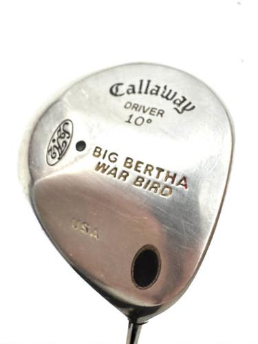 Used Callaway BIG BERTHA WAR BIRD Mens Driver RH 10.0 Degree 11860-S000306607