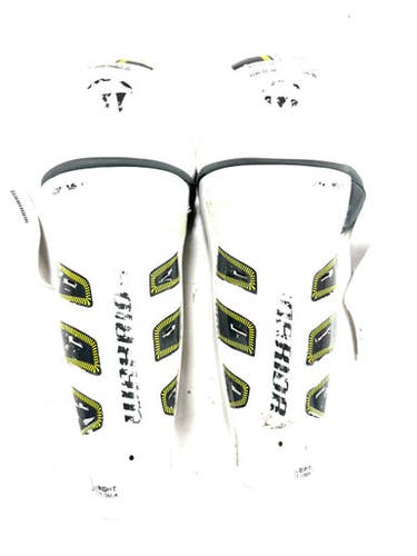 Used Warrior AX3 Junior Shin Guards White 11" 11860-S000306615