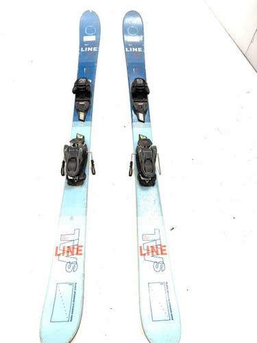 Used Line TWS Boys DH Ski/Binding Royal Blue 139 cm 11860-S000306705