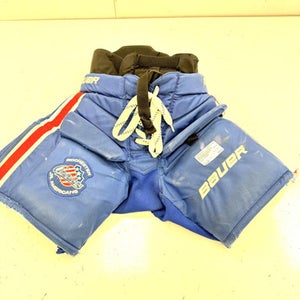 Used Bauer AMERKS Inter Goalie Pant Royal Blue SM 11860-S000307174
