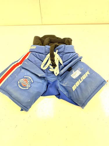 Used Bauer AMERKS Inter Goalie Pant Royal Blue SM 11860-S000307174