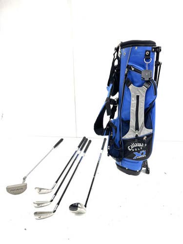Used Callaway XJ Jr Stand Bag Black 11860-S000307185