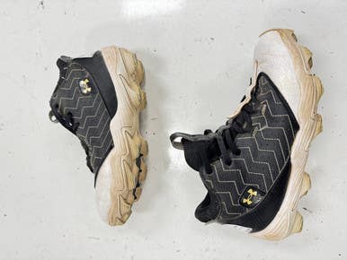 Used Under Armour BH SHOW BB/SB Cleats Black Junior 05 11860-S000307206