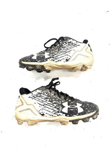 Used Under Armour .CLEAT BB/SB Cleats Black Junior 04.5 11860-S000307191