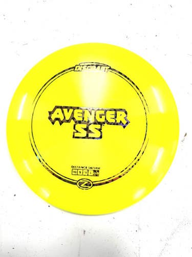 Used Discraft AVENGER SS Disc Golf Driver Yellow 11860-C000306928