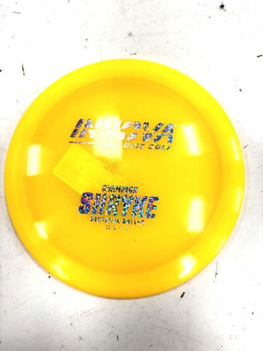Used Innova CHAMPION SHRYKE Disc Golf Driver Yellow 11860-C000306951