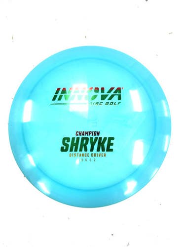 Used Innova CHAMPION SHRYKE Disc Golf Driver Teal 11860-C000306950