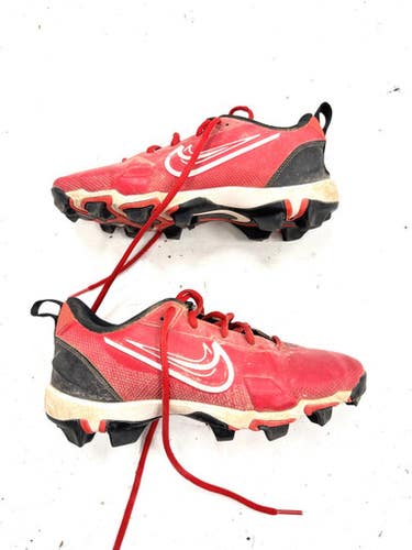 Used Nike .TROUT BB/SB Cleats Red Junior 04.5 11860-S000307109
