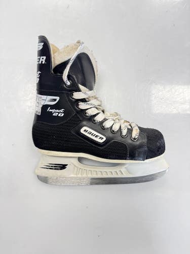 Used Bauer IMPACT 20 Junior Hockey Skate Junior 01 11860-S000302232