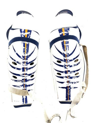 Used Nike V7 Senior Shin Guards White 16" 11860-S000305547