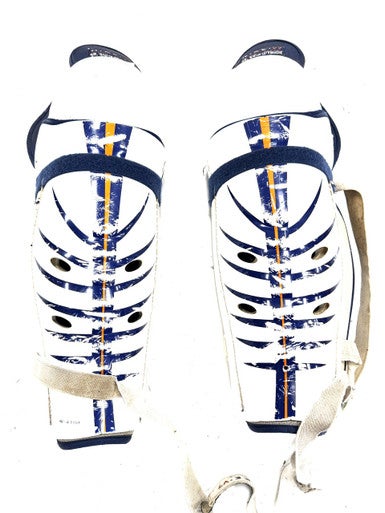 Used Nike V7 Senior Shin Guards White 16" 11860-S000305547