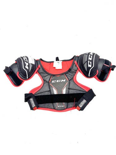Used CCM FT350 Youth Shoulder Pads MD 11860-S000305603