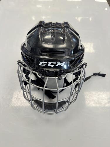 Used CCM FL3DS Helmet Cage Combo Black SM 11860-S000305607