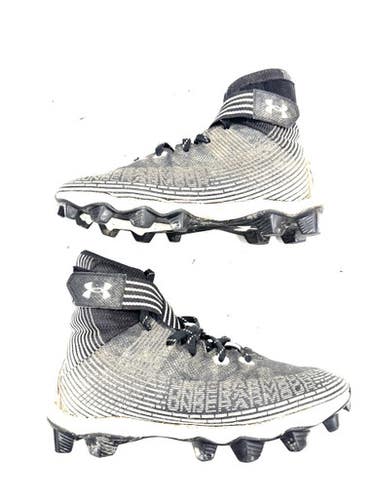 Used Under Armour Jr FB Cleats Black Junior 05.5 11860-S000305921