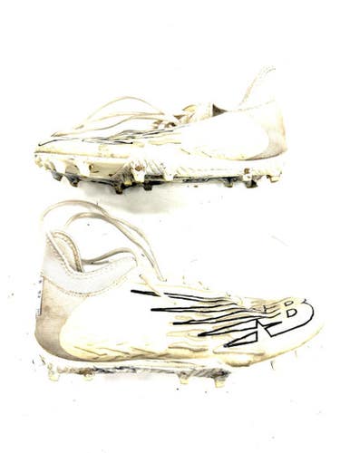 Used New Balance LAX Cleats Mens White Senior 6.5 11860-S000305977