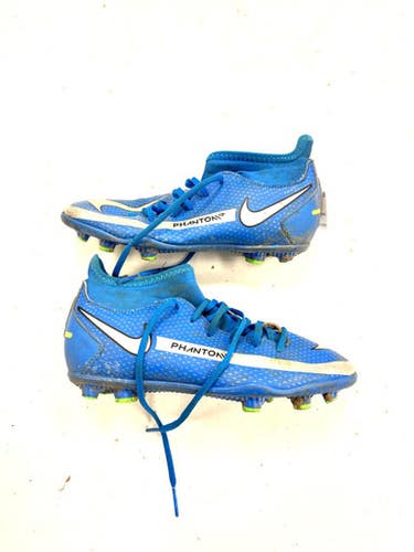 Used Nike Soccer Cleats Royal Blue Junior 03.5 11860-C000306725