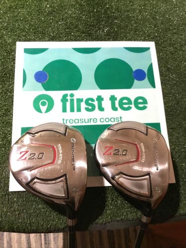 Turbo Power Z 2.0 Woods Set (3W & 5W) Apollo Shadow Graphite Shafts
