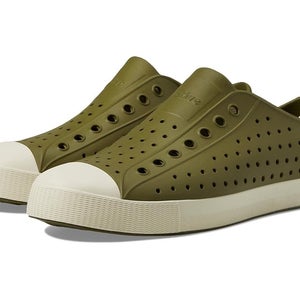 Native Shoes Jefferson Sugarlite Unisex US 5 Green Slip On Comfort Shoes ZPO2436