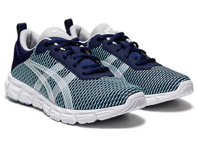 Asics Gel-Quantum 1024A053-400 Sneakers Kids 7 Smoke Blue Running Shoes GBNC397