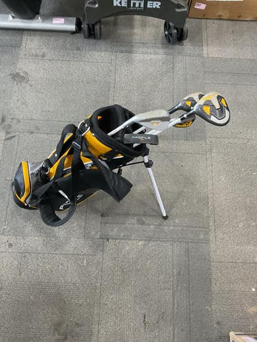 Used Wilson PROFILE KIDS SET Jr Package Set RH Black 5 Piece 11614-S000234464