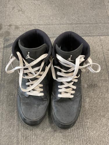 Used Nike AIR JORDAN AIR FORCE 1 Adult FB Cleats Black Senior 13 11614-S000234426