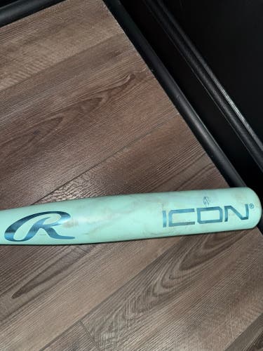 2026 Rawlings Icon Composite BBCOR Certified Bat (-3) 31 oz 34" (Used)