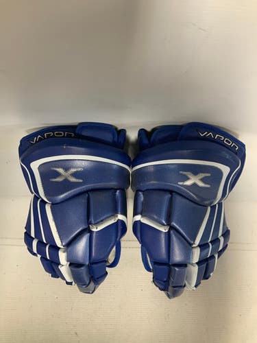 Used Bauer VAPOR X Senior Gloves Royal Blue 14" 11823-S000038488