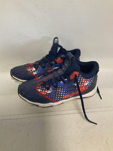 Used Under Armour HARPER 9 BB/SB Cleats White/Red/Navy Junior 03.5 11823-S000038485