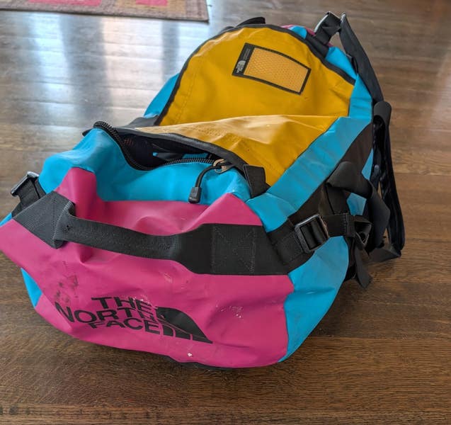 THE NORTH FACE Base Camp Duffel 71L Travel Weekend Bag Multi Color |  SidelineSwap | Buy and Sell on SidelineSwap