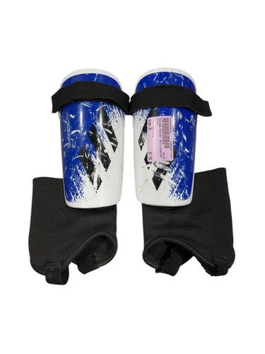Used Adidas Soccer Shin Guards Junior Royal Blue Junior 11847-S000034439