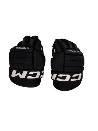 Used CCM FT655 Youth Gloves Black 8" 11847-S000034421
