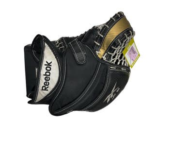 Used Reebok JR 7K Junior Goalie Catcher Black 11847-S000034416