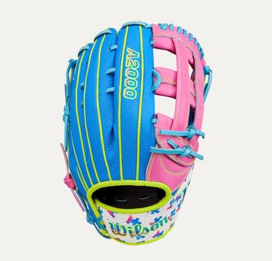 New A2000 LTM 12.75IN LHT BLUE/PUZZLE GLOVE 11834-WILWBW1048341275