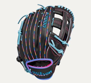 New A2000 LTM 12.5IN LHT BLACK/BLUE GLOVE 11834-WILWBW104832125