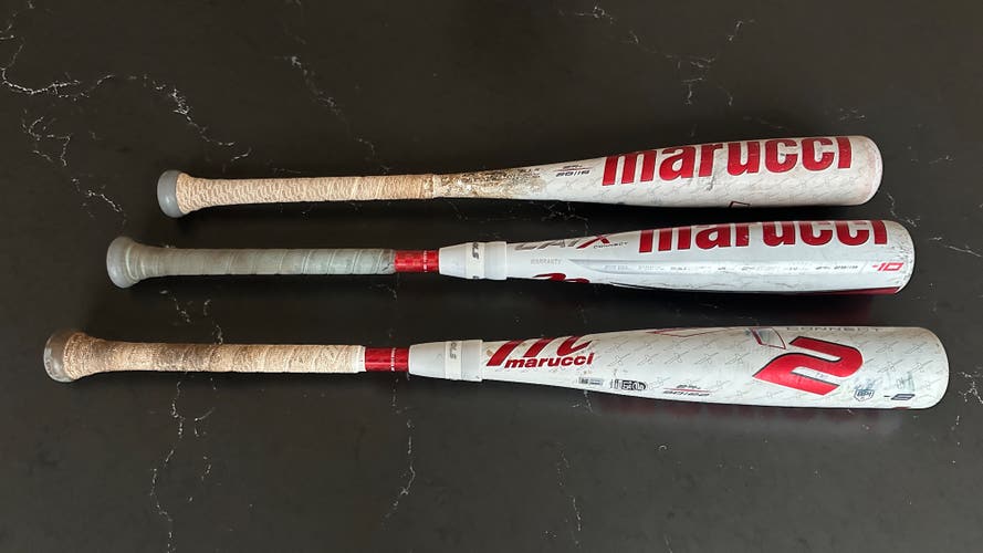 2025 Marucci CATX2 Alloy USSSA Certified Bat (-10) 18 oz 28" (Used)