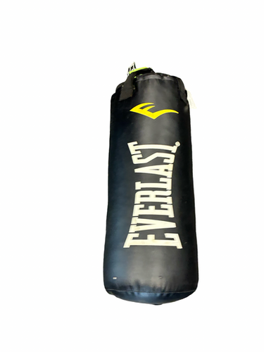 Used Everlast 50LB Boxing Heavy Bag Black 50 lb 11682-S000130936