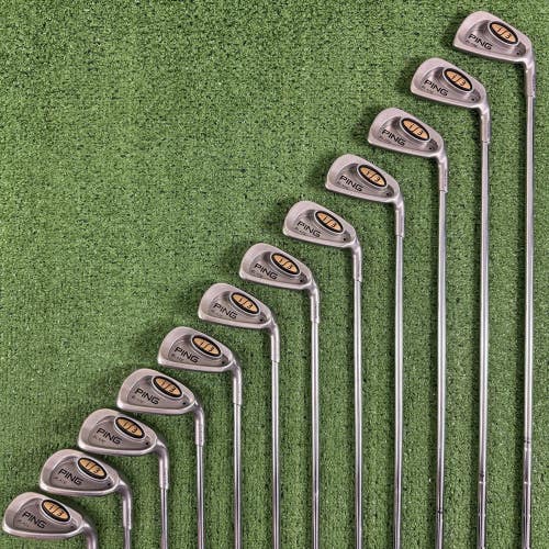 Ping i3 Blade Iron Set 2-PW UW SW LW 12 Clubs JZ Cushin Regular Flex Black Dot