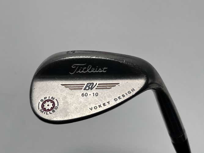Titleist Vokey Spin Milled Black 2009 Wedge 60* 10 Bounce Wedge Steel Mens RH