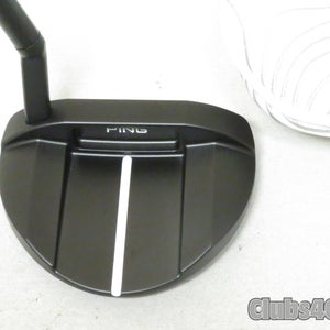 PING PLD Milled Oslo 4 Putter Mallet Matte Black 35" +Cover .. Shop Wear MINT