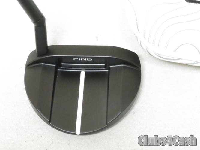 PING PLD Milled Oslo 4 Putter Mallet Matte Black 35" +Cover .. Shop Wear MINT