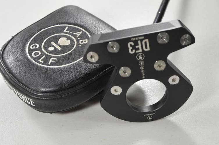 LAB Golf DF3 34" 69* Putter Right Steel with Headcover  # 212387
