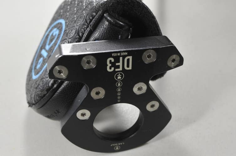 LAB Golf DF3 35" Putter (70* Lie Angle) Right Steel with Headcover  # 210839