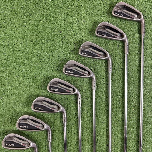 Ping G25 Iron Set 4-PW UW Black Dot CFS Regular Flex Steel Cushin Inserts
