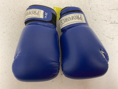 Used PROFORCE Boxing Gloves Royal Blue Senior 11855-S000201945