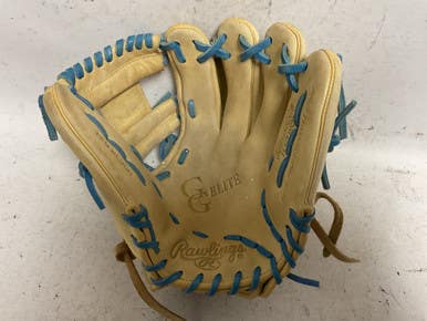 Used Rawlings GG Elite GGE115ICCB Baseball Glove RH Throw Tan 11 1/2" 11855-S000201949