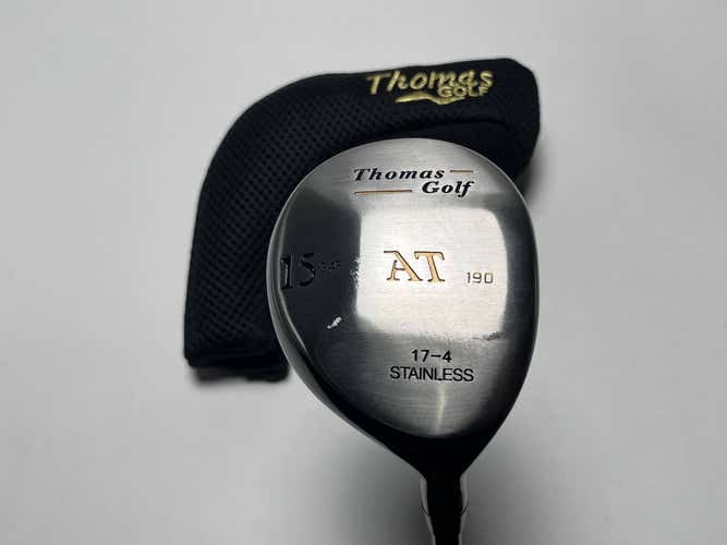 Thomas Golf AT 190 15 Fairway Wood 34* Regular Graphite Mens RH HC