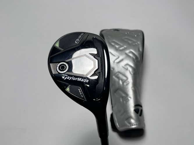 TaylorMade Qi35 Max Rescue 4 Hybrid 23* Fujikura Air Speeder 50g Senior Mens RH