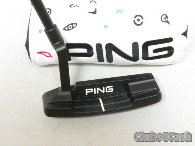 PING PLD Milled Anser 2 Putter Stealth Matte Black Slight 35" +Cover .. MINT