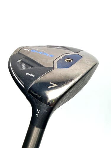 Callaway Ai Smoke Max 7 Wood 21 Cypher Black 40g Senior A Fairway Wood